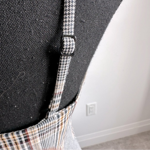 Aritzia Gray Plaid Mini Dress - Picture 5 of 11